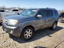 Honda Pilot Touring salvage cars for sale: 2011 Honda Pilot Touring