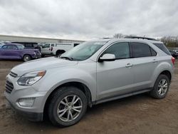 Salvage cars for sale from Copart Davison, MI: 2017 Chevrolet Equinox LT