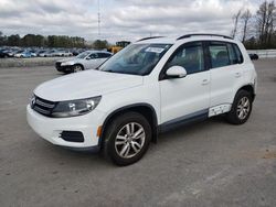 Salvage cars for sale at Dunn, NC auction: 2016 Volkswagen Tiguan S