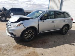 Salvage cars for sale from Copart Albuquerque, NM: 2017 Mitsubishi Outlander SE
