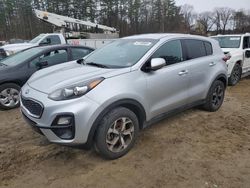 Salvage cars for sale at North Billerica, MA auction: 2021 KIA Sportage LX