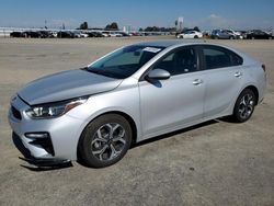 Salvage cars for sale from Copart Fresno, CA: 2021 KIA Forte FE