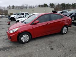 Salvage cars for sale from Copart Exeter, RI: 2012 Hyundai Accent GLS