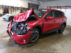 Mazda cx-5 gt salvage cars for sale: 2016 Mazda CX-5 GT