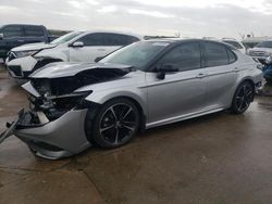 Salvage cars for sale at Grand Prairie, TX auction: 2019 Toyota Camry XSE