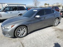 Salvage cars for sale at Tulsa, OK auction: 2017 Infiniti Q50 Premium