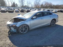 Salvage cars for sale at Grantville, PA auction: 2022 Chevrolet Malibu LT