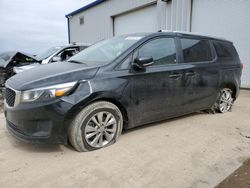 Salvage cars for sale from Copart Milwaukee, WI: 2017 KIA Sedona LX