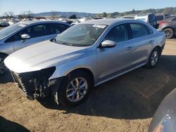 Salvage cars for sale at San Martin, CA auction: 2016 Volkswagen Passat S