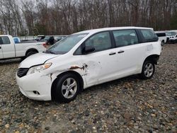 Toyota Sienna salvage cars for sale: 2015 Toyota Sienna