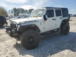 Jeep salvage cars for sale: 2016 Jeep Wrangler Unlimited Sport