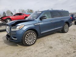 Salvage cars for sale at Spartanburg, SC auction: 2018 Lincoln Navigator L Reserve