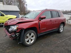 Salvage cars for sale at East Granby, CT auction: 2014 Jeep Compass Latitude