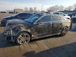 Salvage cars for sale from Copart Moraine, OH: 2018 Audi A3 Premium Plus