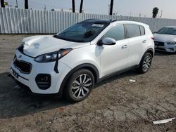 Salvage cars for sale from Copart Van Nuys, CA: 2018 KIA Sportage EX