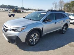 Salvage cars for sale at Dunn, NC auction: 2022 Subaru Outback Limited XT