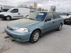 Salvage cars for sale from Copart New Orleans, LA: 2000 Honda Civic LX