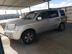Salvage cars for sale at Anthony, TX auction: 2009 Honda Pilot EXL
