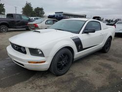 Ford salvage cars for sale: 2006 Ford Mustang