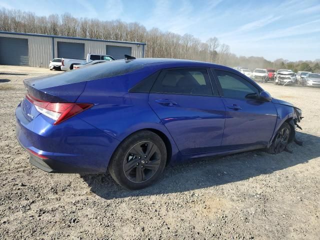 2023 Hyundai Elantra Blue