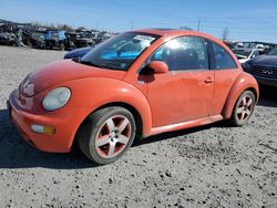 Volkswagen salvage cars for sale: 2002 Volkswagen New Beetle GLS