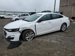 Chevrolet salvage cars for sale: 2020 Chevrolet Malibu LT