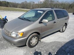 Salvage cars for sale from Copart Cartersville, GA: 2002 Toyota Sienna LE