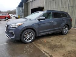 Hyundai Santa FE salvage cars for sale: 2017 Hyundai Santa FE SE