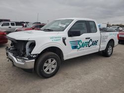 Salvage cars for sale at Indianapolis, IN auction: 2021 Ford F150 Super Cab