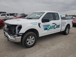 Ford salvage cars for sale: 2021 Ford F150 Super Cab