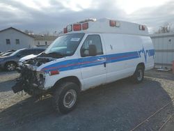 Salvage cars for sale from Copart York Haven, PA: 2009 Ford Econoline E350 Super Duty Van