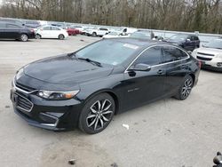 Chevrolet salvage cars for sale: 2018 Chevrolet Malibu LT