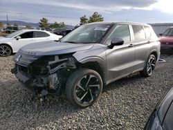 Vehiculos salvage en venta de Copart Reno, NV: 2022 Mitsubishi Outlander SE