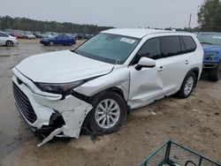 Toyota Grand Highlander xle salvage cars for sale: 2024 Toyota Grand Highlander XLE