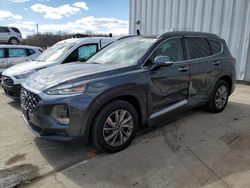 Salvage cars for sale from Copart Windsor, NJ: 2020 Hyundai Santa FE SEL