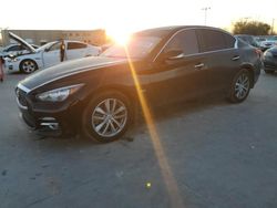 Vehiculos salvage en venta de Copart Wilmer, TX: 2017 Infiniti Q50 Premium