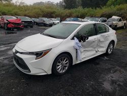 Toyota salvage cars for sale: 2021 Toyota Corolla XLE