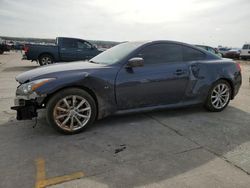 Salvage cars for sale at Grand Prairie, TX auction: 2014 Infiniti Q60 Journey