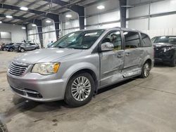 Chrysler Town & Country Touring l salvage cars for sale: 2015 Chrysler Town & Country Touring L