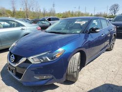 Nissan salvage cars for sale: 2018 Nissan Maxima 3.5S