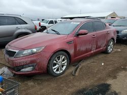 KIA Optima EX Vehiculos salvage en venta: 2013 KIA Optima EX