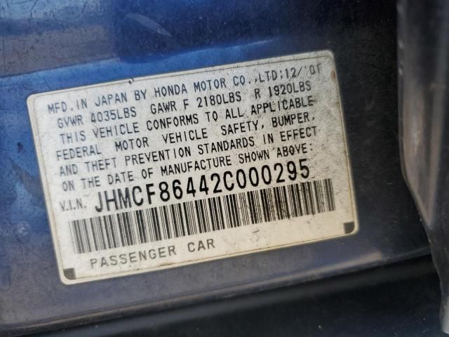 2002 Honda Accord DX