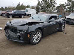 Chevrolet salvage cars for sale: 2014 Chevrolet Camaro LS