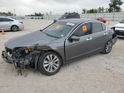 Salvage cars for sale from Copart Houston, TX: 2011 Honda Accord EXL