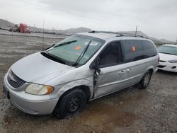 Salvage cars for sale at North Las Vegas, NV auction: 2001 Chrysler Town & Country LX
