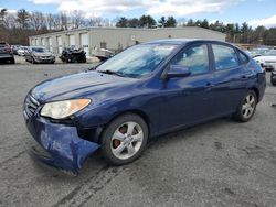 Salvage cars for sale at Exeter, RI auction: 2008 Hyundai Elantra GLS