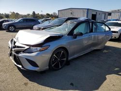 Salvage cars for sale from Copart Vallejo, CA: 2019 Toyota Camry XSE