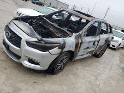 Salvage cars for sale from Copart Haslet, TX: 2019 Infiniti QX60 Luxe