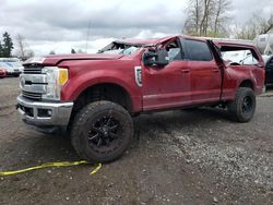 Salvage cars for sale at Woodburn, OR auction: 2017 Ford F350 Super Duty