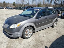 Pontiac Vibe salvage cars for sale: 2007 Pontiac Vibe